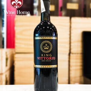 Rượu Vang Ngọt KING VITTORIO SEMI DOLCE – Dẫn Lối Vị Ngọt Tinh Tế Chuẩn Ý | Rượu Vang Nhập Khẩu Cao Cấp Rượu Vang Ngọt KING VITTORIO SEMI DOLCE