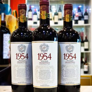 Rượu Vang Ý 1954 Primitivo Cantine Paradiso – Siêu Phẩm Vang Đỏ Đậm Đà Chuẩn Puglia | Rượu Vang Nhập Khẩu Cao Cấp Rượu vang Ý : 1954 Primitivo Paradiso 15%
