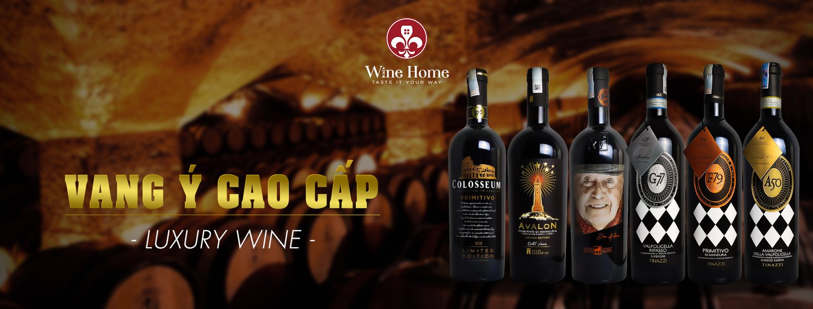 rượu vang ý cao cấp
