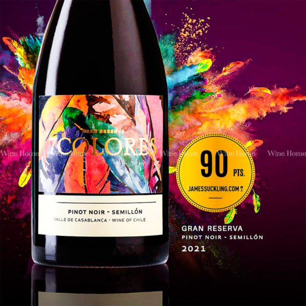 Rượu Vang Chile 7Colores Gran Reserva Pinot Noir - Semillon
