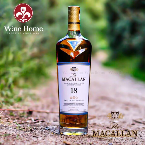 Rượu Whisky : Macallan 18 Triple Caske Matured