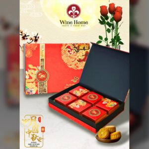 Hộp quà bánh trung thu cao cấp Trăng Vàng Phú Quý