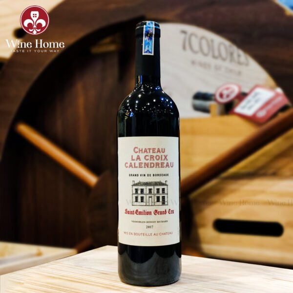 rượu vang pháp chateau la croix calendreau saint emilion