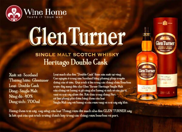 glen turner heritage double cask