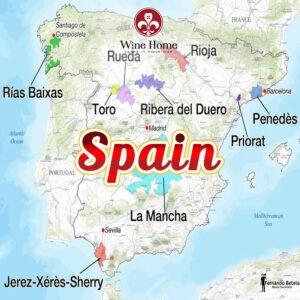 khám phá rượu vang tây ban nha