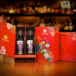 Hộp Quà Rượu Vang 2 Chai Rượu Vang Ý Phoenix Negroamaro Sangiovese – Quà Tặng Sành Điệu | Rượu Vang Nhập Khẩu Cao Cấp Hộp quà rượu vang 2 chai rượu vang Ý Phoenix Negroamaro Sangiovese
