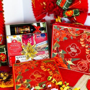 Hộp quà tết cao cấp 2025 Tết Sum Vầy 01 | Rượu Vang Nhập Khẩu Cao Cấp Hộp quà tết cao cấp 2025 Tết Sum Vầy 01