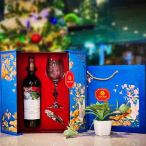 Hộp quà tết cao cấp Sắc Xuân 08 | Rượu Vang Nhập Khẩu Cao Cấp Hộp quà tết cao cấp Sắc Xuân