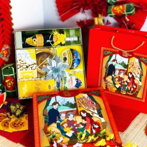 Hộp quà tết cao cấp 2025 Tết Đoàn Viên 06 | Rượu Vang Nhập Khẩu Cao Cấp Hộp quà tết cao cấp 2025 Tết Đoàn Viên 06