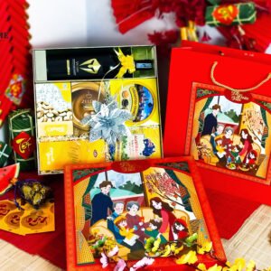 Hộp quà tết cao cấp 2025 Tết Đoàn Viên 05 | Rượu Vang Nhập Khẩu Cao Cấp Hộp quà tết cao cấp 2025 Tết Đoàn Viên 05