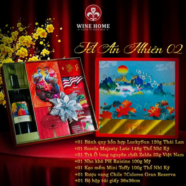 Hộp quà tết cao cấp 2025 Tết An Nhiên