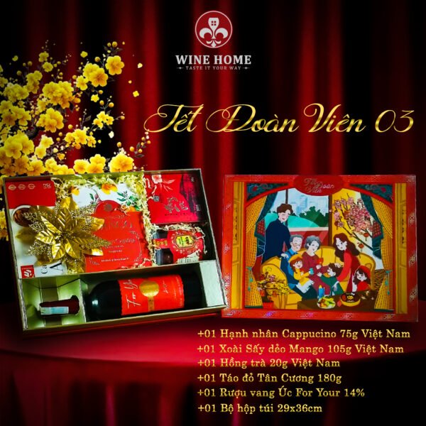 Hộp quà tết cao cấp 2025 Tết Đoàn Viên 03
