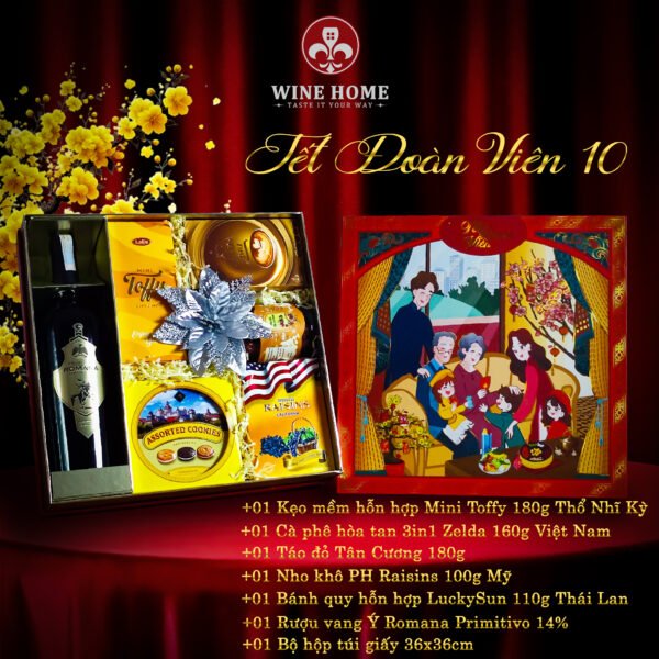 Hộp quà tết cao cấp 2025 Tết Đoàn Viên 10