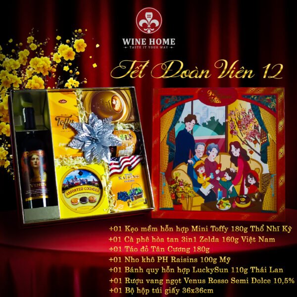 Hộp quà tết cao cấp 2025 Tết Đoàn Viên 12