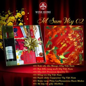 Hộp quà tết cao cấp 2025 Tết Sum Vầy