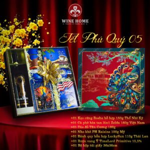 Hộp quà tết cao cấp 2025 Tết Phú Quý