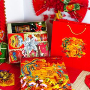 Hộp quà tết cao cấp 2025 Xuân thịnh vượng 02