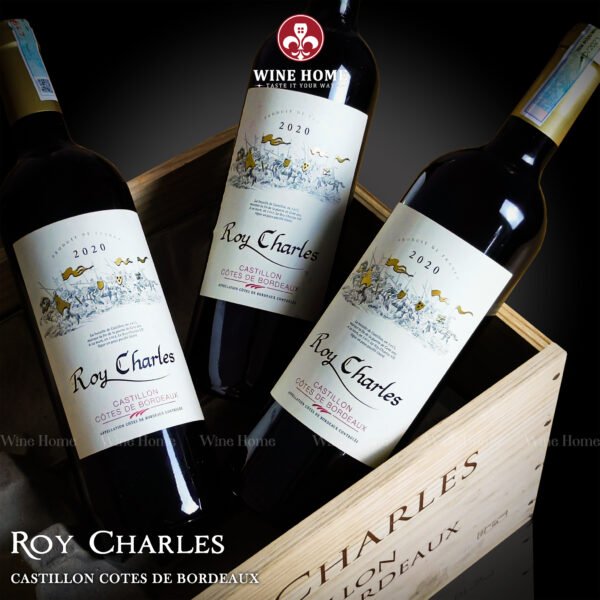 Rượu Vang Roy Charles Castillon Cotes de Bordeaux