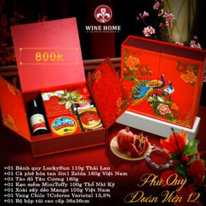 Hộp quà tết cao cấp 2025 Phú Quý Đoàn Viên 12