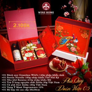Hộp quà tết cao cấp 2025 Phú Quý Đoàn Viên 03
