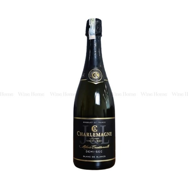 Rượu Sparkling Charlemagne Demi Sec Blanc De Blancs