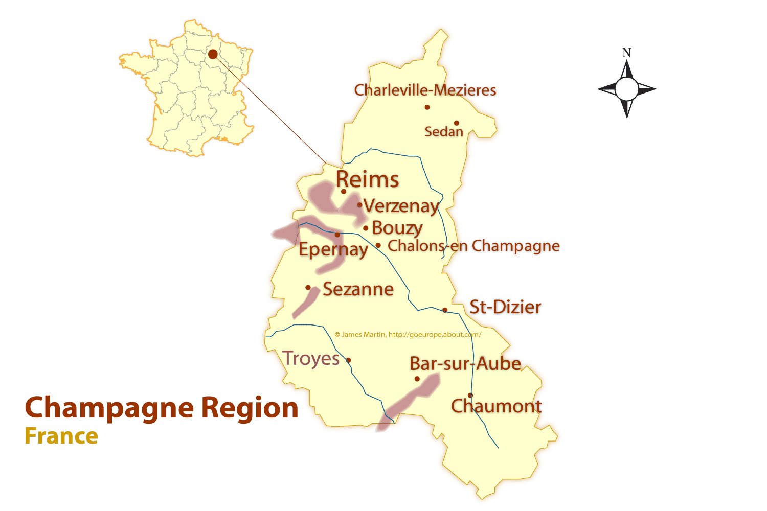 Vùng làm rượu Champagne