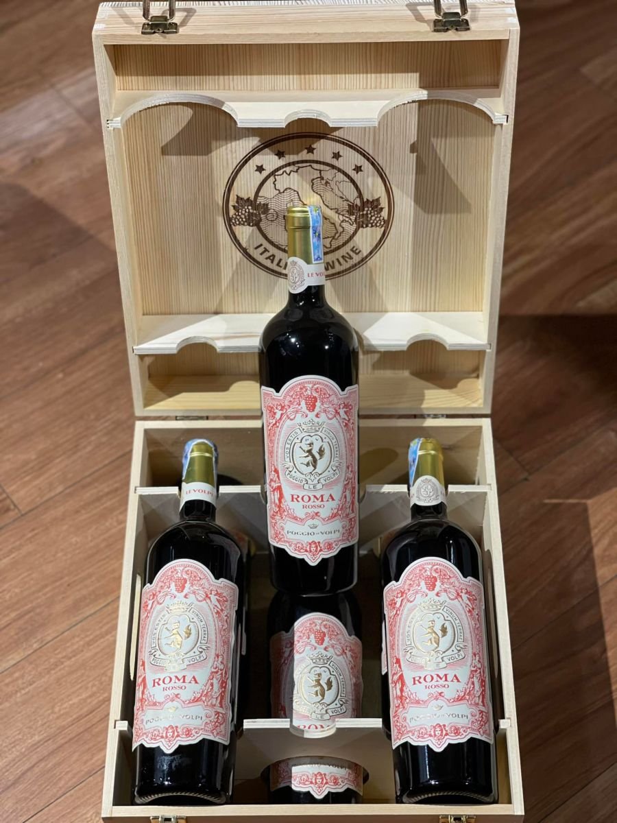 Rượu Vang Ý Roma Rosso DOC – Vang Đỏ Cao Cấp Từ Vùng Lazio | Rượu Vang Nhập Khẩu Cao Cấp Rượu Vang Ý Roma Rosso DOC