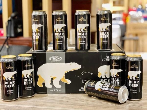 Bia Đức Bear Beer Strong 7.7% – Bia Gấu Đậm Vị, Mạnh Mẽ Cho Người Sành | Rượu Vang Nhập Khẩu Cao Cấp Bia Đức Bear Beer Strong