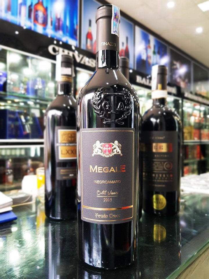 Rượu vang Ý Megale Negroamaro Old Vines – Vang đỏ đậm đà từ gốc nho cổ thụ | Rượu Vang Nhập Khẩu Cao Cấp Rượu vang Ý Megale Negroamaro Old Vines