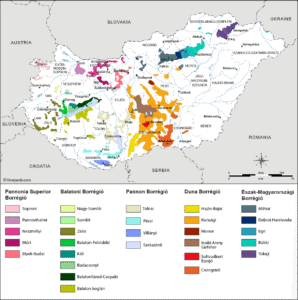 Hungary Wine Map | Rượu Vang Nhập Khẩu Cao Cấp