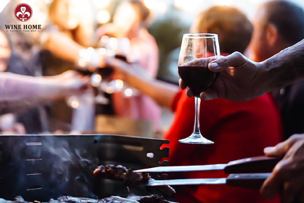 Rượu vang đỏ cho tiệc nướng BBQ – Chọn đúng vang, tiệc thêm thăng hoa | Rượu Vang Nhập Khẩu Cao Cấp Rượu vang đỏ cho tiệc nướng BBQ