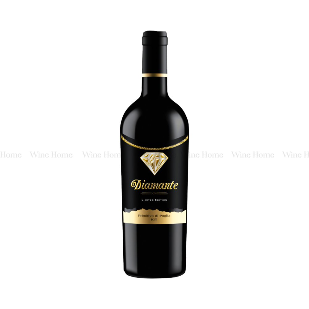 Rượu Vang Ý Diamante Primitivo Di Puglia 18,5% – Tuyệt Tác Mạnh Mẽ Từ Grati Cho Giới Sành Vang | Rượu Vang Nhập Khẩu Cao Cấp Rượu Vang Ý Diamante Primitivo Di Puglia 18,5%