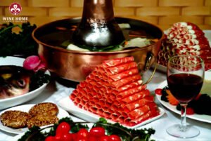 Cách kết hợp rượu vang đỏ với lẩu