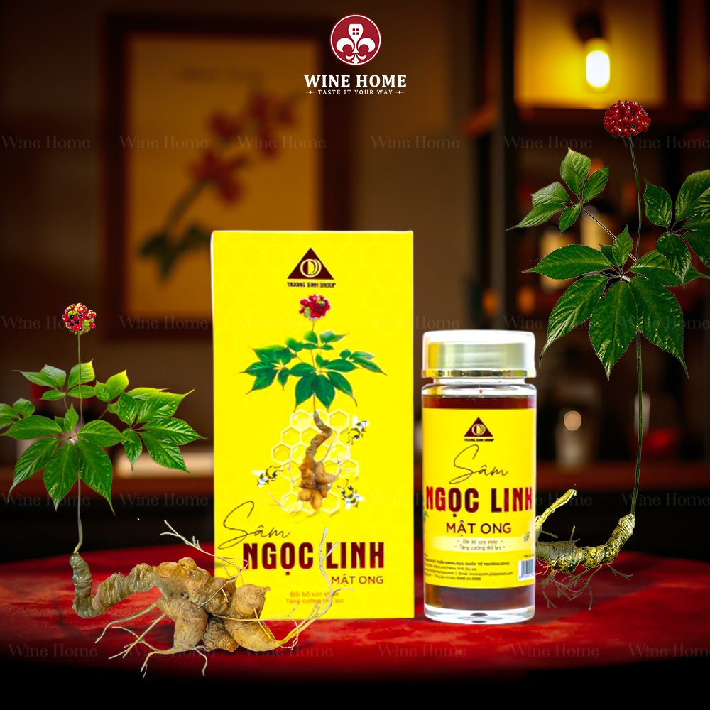 Sâm Ngọc Linh Mật Ong Trường Sinh 70ml – Bồi Bổ Cơ Thể, Tăng Cường Thể Lực Hiệu Quả | Rượu Vang Nhập Khẩu Cao Cấp Sâm Ngọc Linh Mật Ong Trường Sinh
