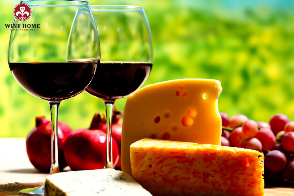 Vang đỏ và phô mai: cặp đôi hoàn hảo cho những trải nghiệm vị giác đỉnh cao | Rượu Vang Nhập Khẩu Cao Cấp Vang đỏ và phô mai