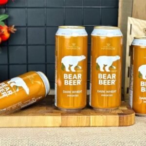 Bia Đức Bear Beer Dark Wheat 5.4% – Bia Gấu Lúa Mì Đen Đậm Vị Cho Người Sành | Rượu Vang Nhập Khẩu Cao Cấp Bia Đức Bear Beer Dark Wheat