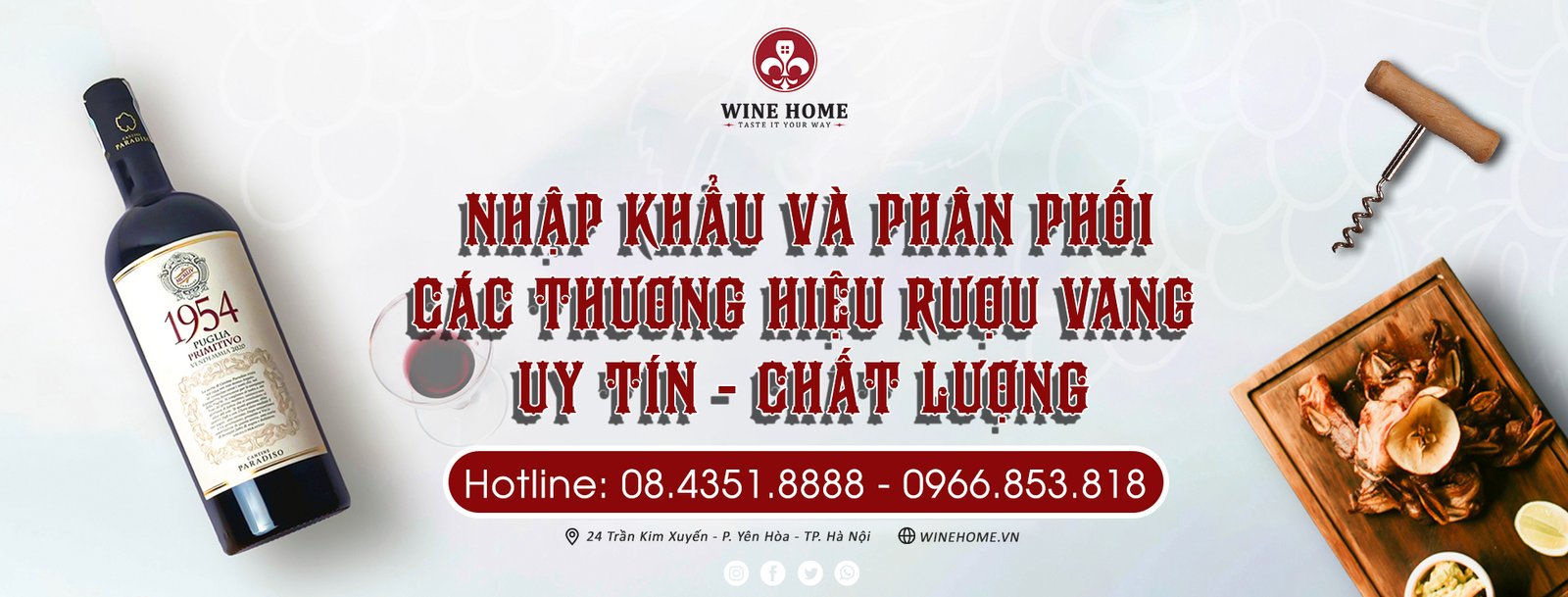 Rượu Vang Wine Home, Rượu Vang Cao Cấp Hà Nội