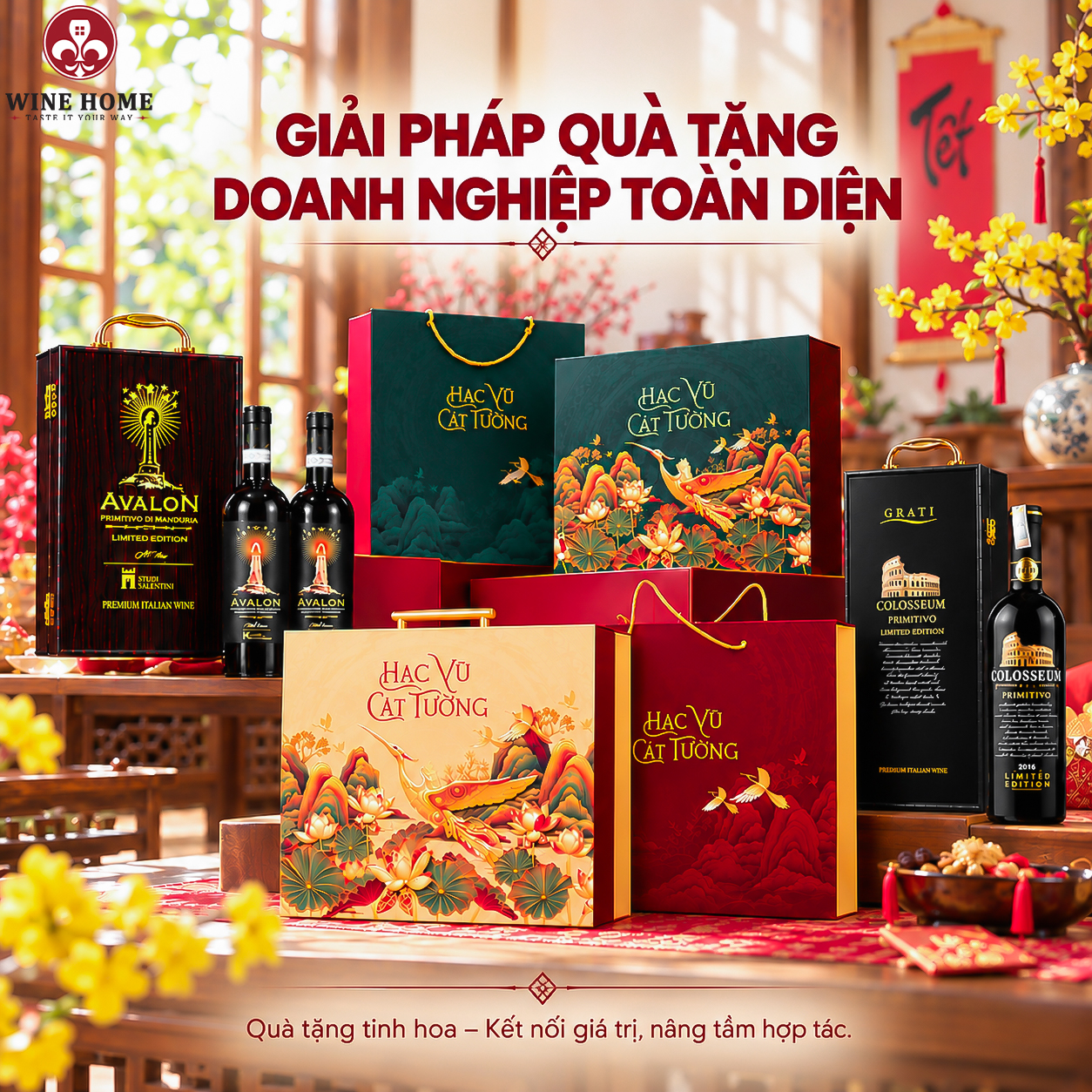 Quà Tặng Doanh Nghiệp Cao Cấp – Giải Pháp Tri Ân Chuyên Nghiệp | Rượu Vang Nhập Khẩu Cao Cấp Quà Tặng Doanh Nghiệp Cao Cấp – Giải Pháp Tri Ân Chuyên Nghiệp